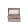 Heather Armless Sectional Mink